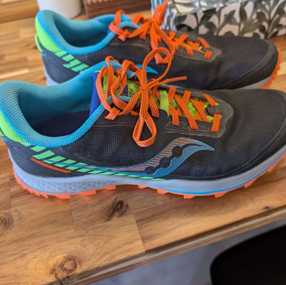 Saucony Peregrine 11 Trail Shoe.